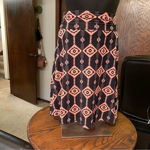 Women’s Lularoe Aztec Azure Skirt (Size XS) - Picture 2 of 6